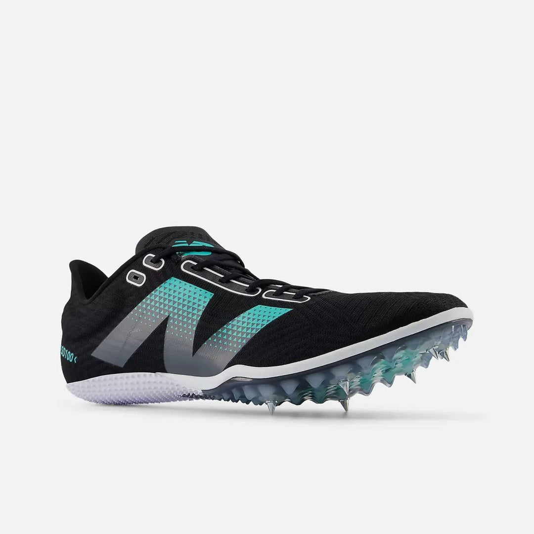 men's fuelcell sd100 v5 shoe in black/graphite/cyber jade