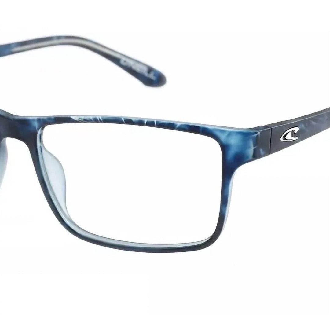 men's tide rectangle eyeglasses in blue