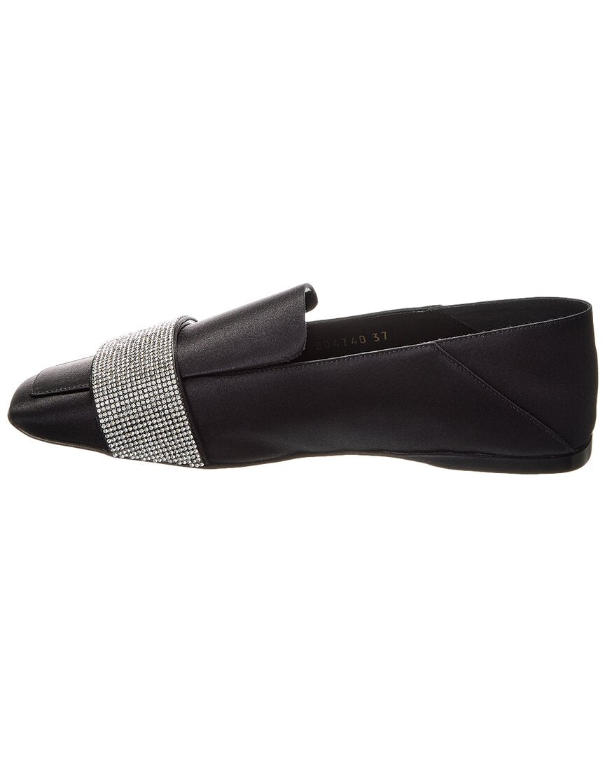satin loafer