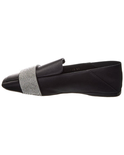 satin loafer