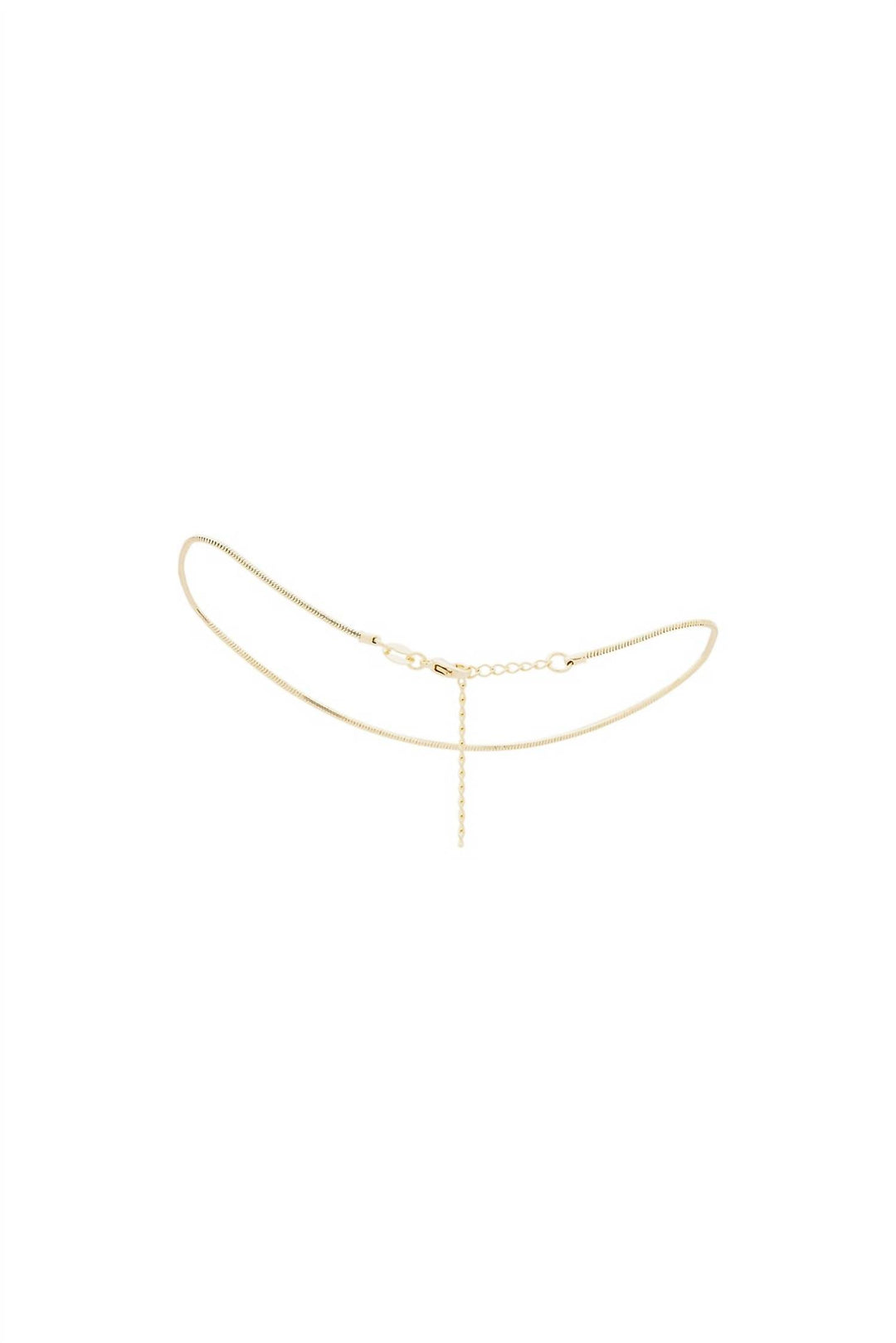 women's mini snake bracelet in gold