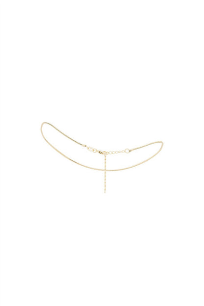 women's mini snake bracelet in gold