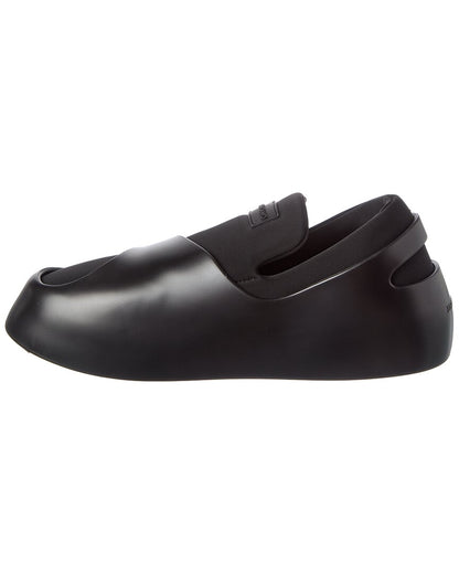 ferragamo leather sneaker