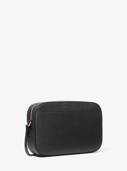 jet set large saffiano leather crossbody bag