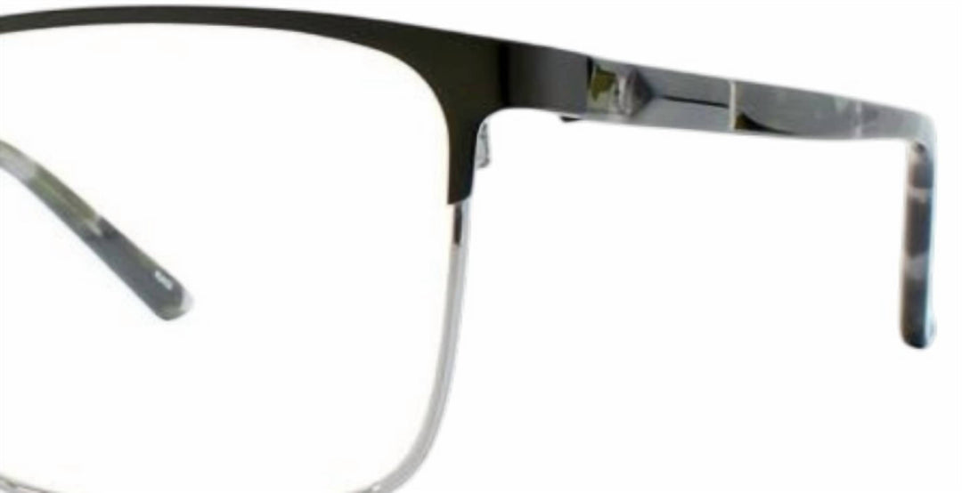 men's 4420 eyeglasses frame in satin olive