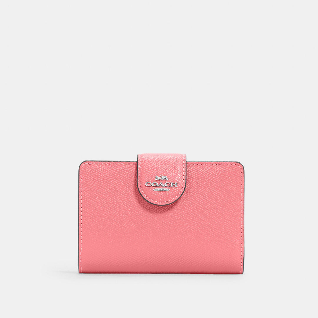 medium corner zip wallet