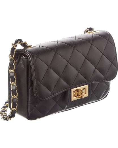 nora quilted leather crossbody