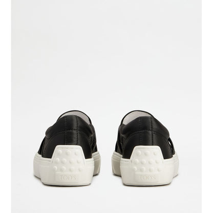 kate slip-ons in leather