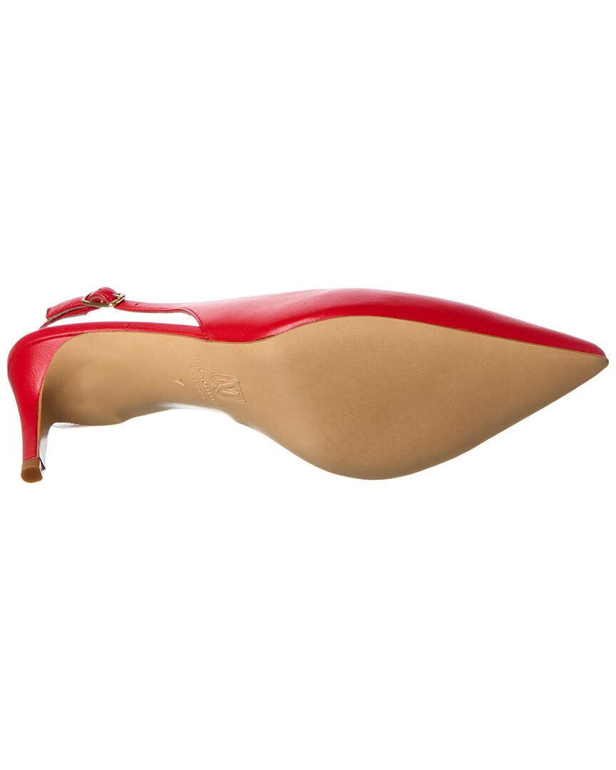 rima leather slingback pump