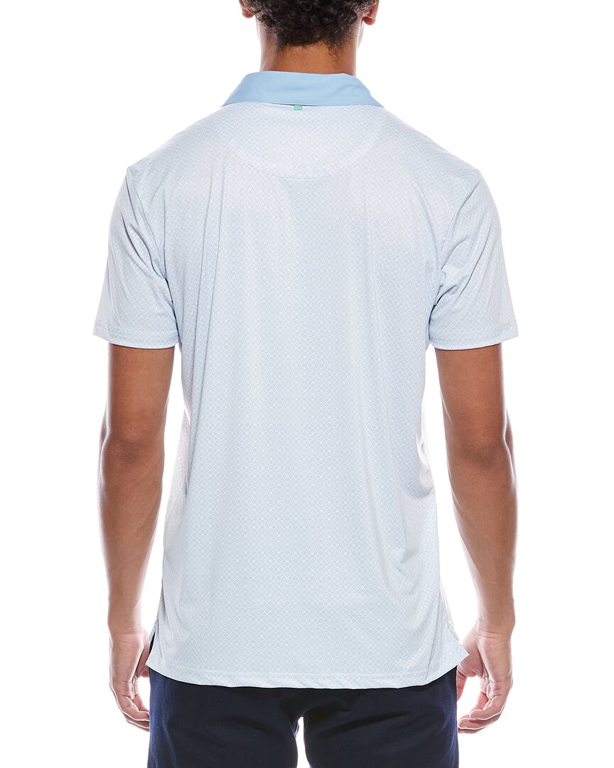 360 movement knit polo shirt