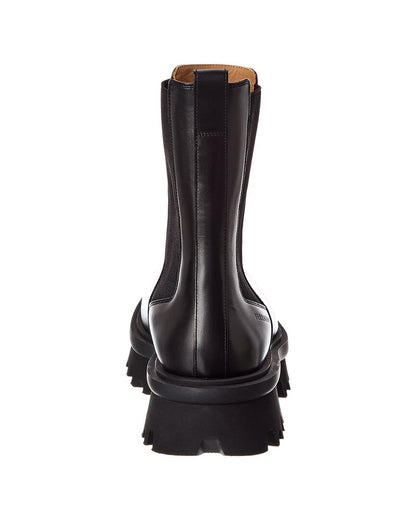 ferragamo flash leather boot