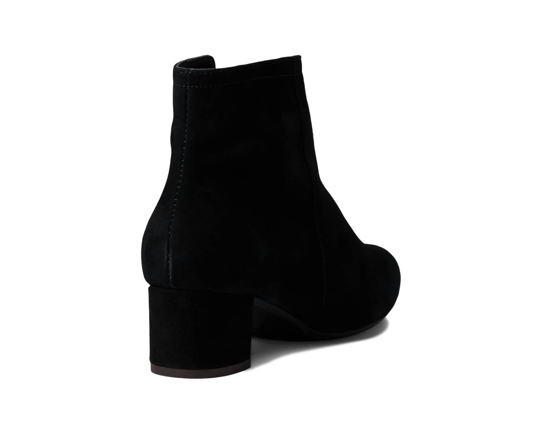women's alexis ankle boots in black suede