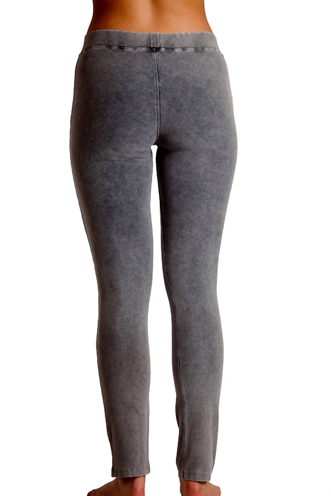 high rise jegging in gray