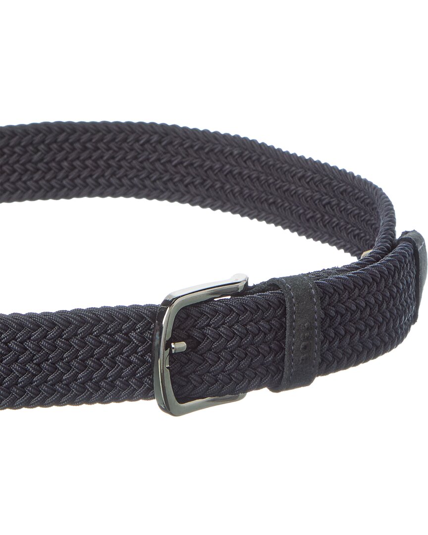 sash leather & canvas belt