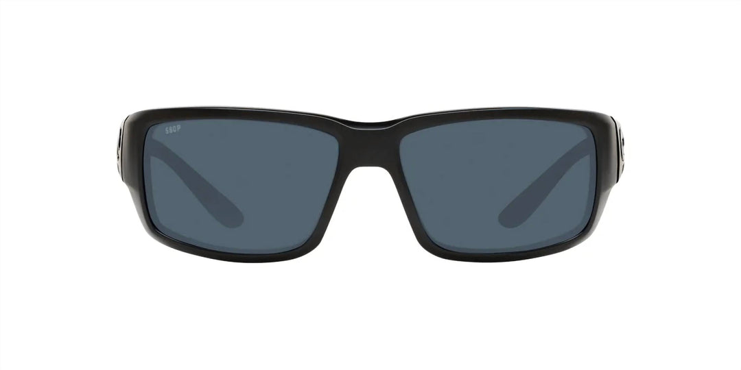 men's fantail sunglasses in blackout/grey polarized-580p, 59 mm