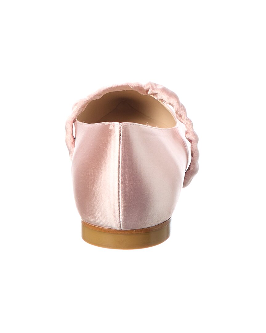 maxine satin ballet flat