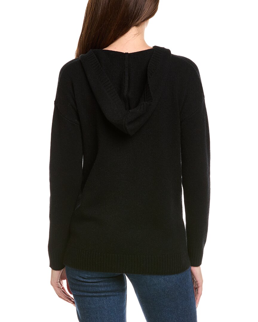 kier + j oversized wool & cashmere-blend hoodie