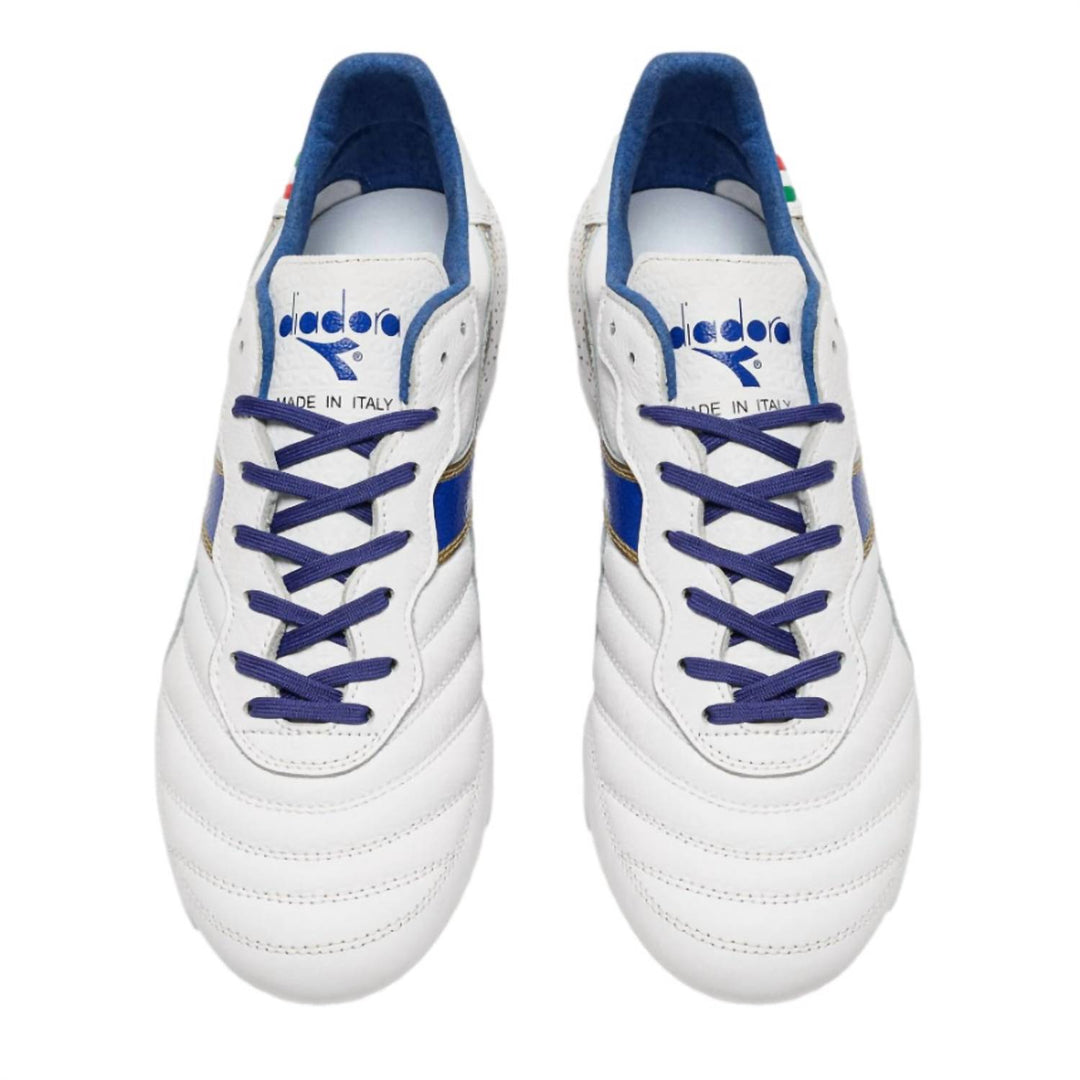 men's brasil italy og gr lt+ mdpu soccer cleats in blue and white