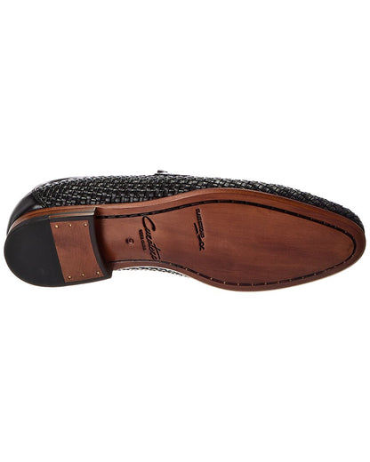 leather penny loafer