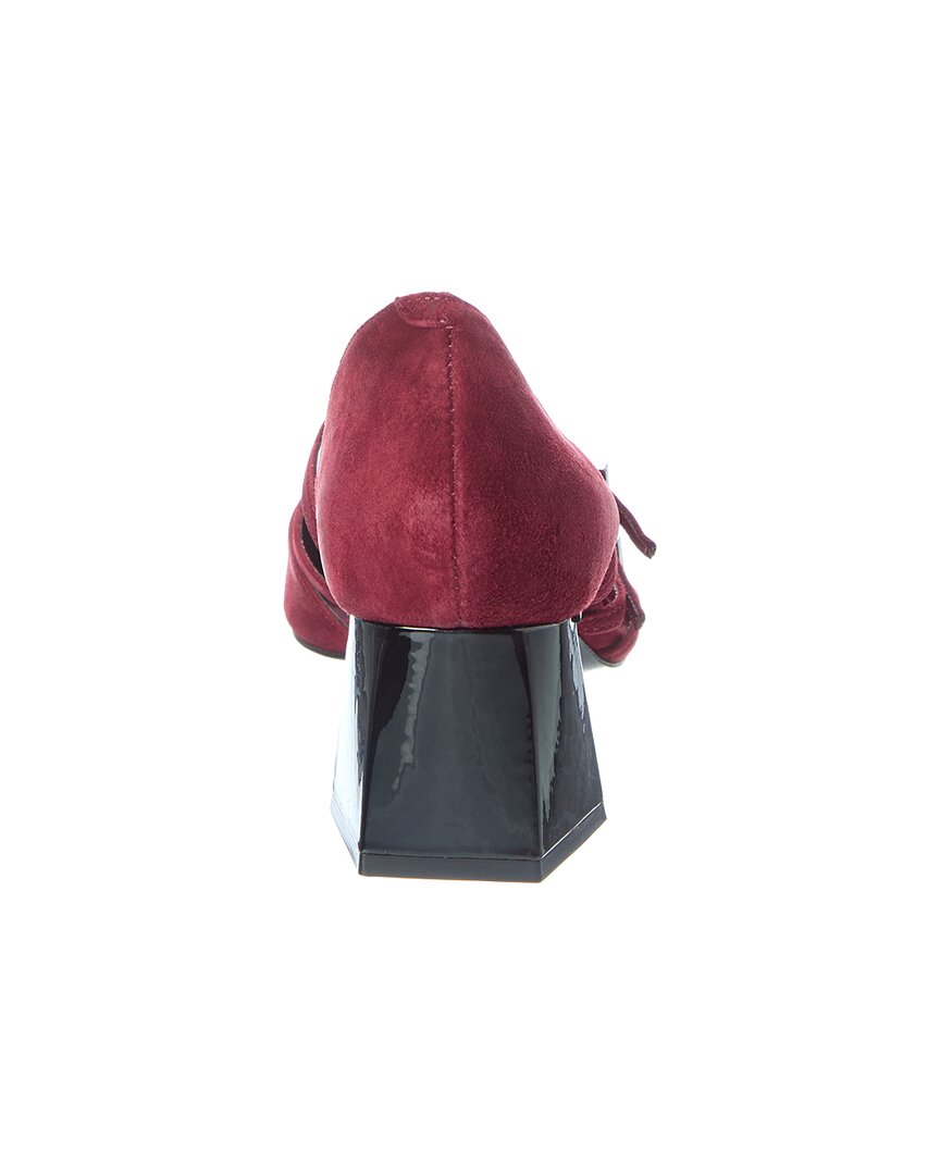rue suede pump