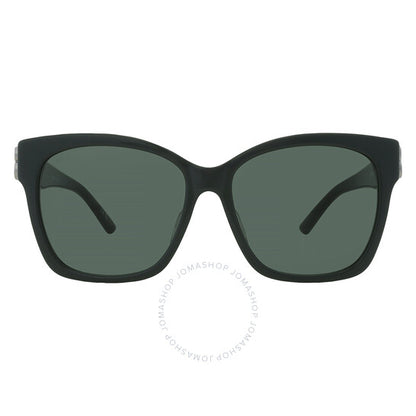 نظارات شمسية نسائية مربعة خضراء من بالنسياغا