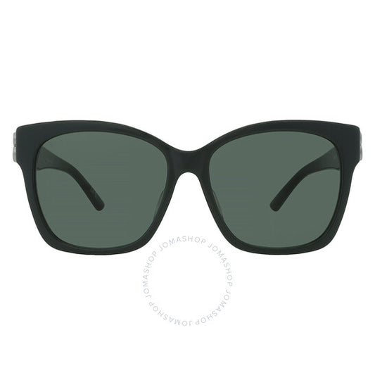 نظارات شمسية نسائية مربعة خضراء من بالنسياغا