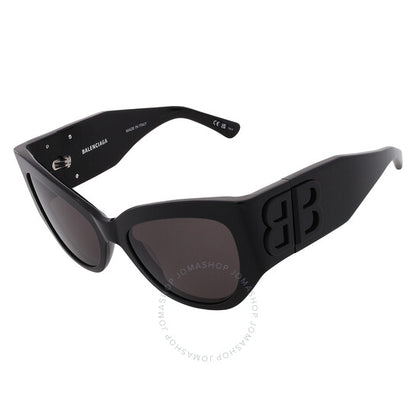 Balenciaga, Grey Butterfly Ladies Sunglasses
