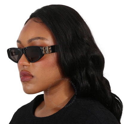 Balenciaga, Grey Cat Eye Ladies Sunglasses