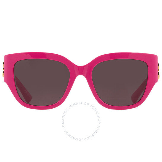 نظارات شمسية نسائية مربعة رمادية من بالنسياغا