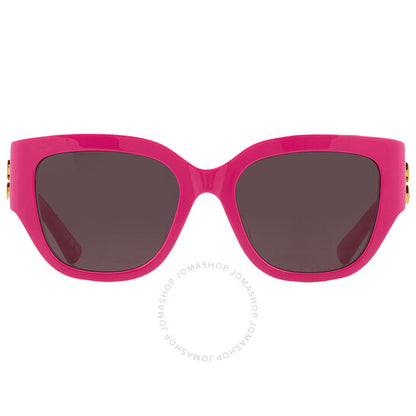 نظارات شمسية نسائية مربعة رمادية من بالنسياغا