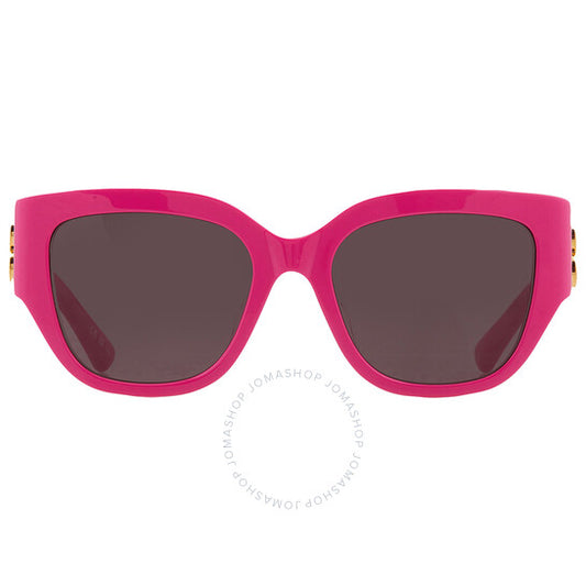 نظارات شمسية نسائية مربعة رمادية من بالنسياغا