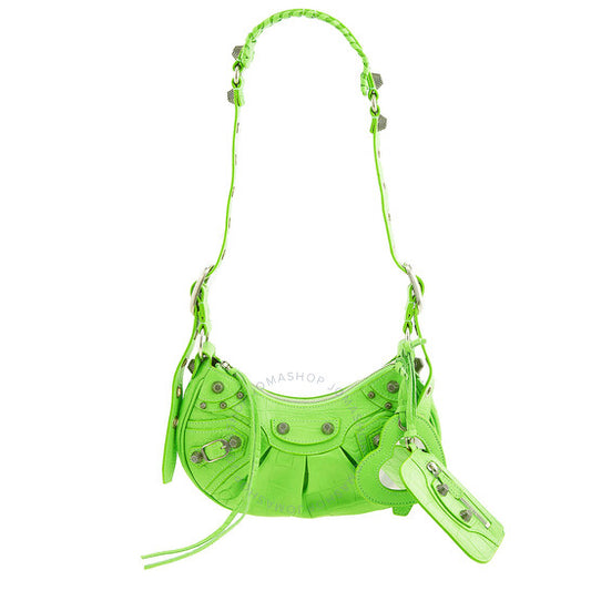 Balenciaga, Le Cagole XS Shoulder Bag In Acid Green