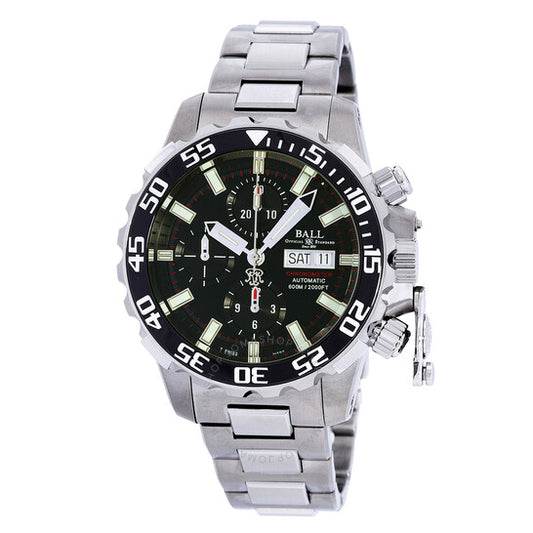 Ball, Engineer Hydrocarbon Chronograph Automatic Chronometer Black Dial Men's Watch