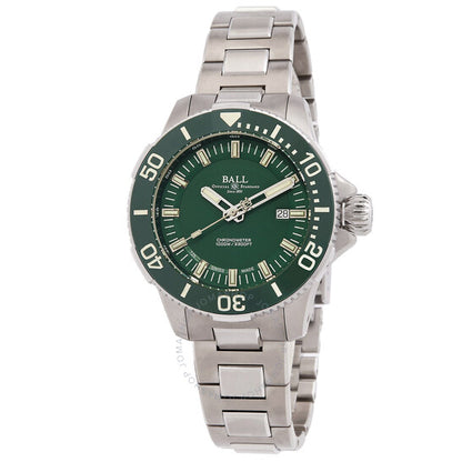 Ball, Engineer Hydrocarbon Deep Quest Automatic Green Dial Watch