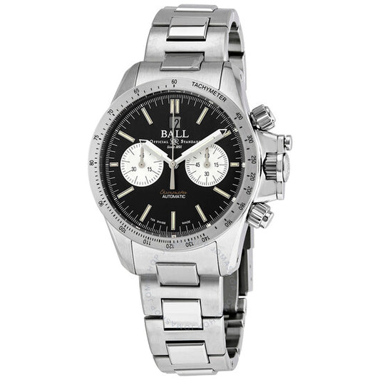 Ball, Engineer Hydrocarbon Racer Chronograph Automatic Black Dial Men's Watch