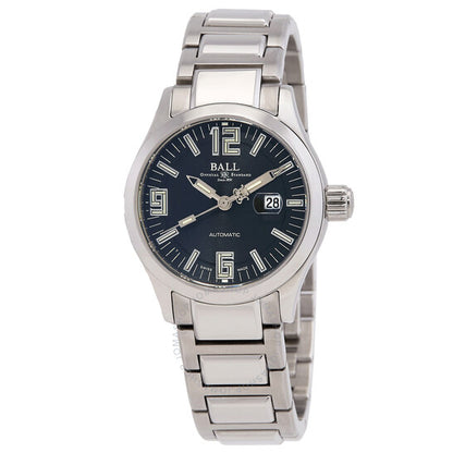 ساعة Ball Engineer III أوتوماتيكية للسيدات بمينا أسود