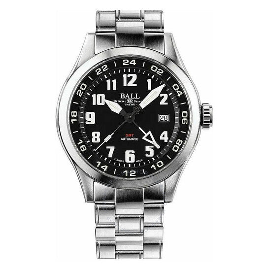 Ball, Engineer III GMT Automatic Black Dial Men's