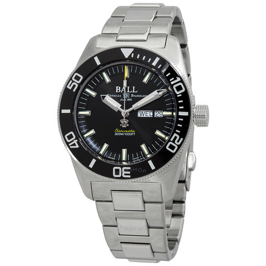 Ball, Engineer Master II Skindiver Heritage Automatic Black Dial Men's Watch