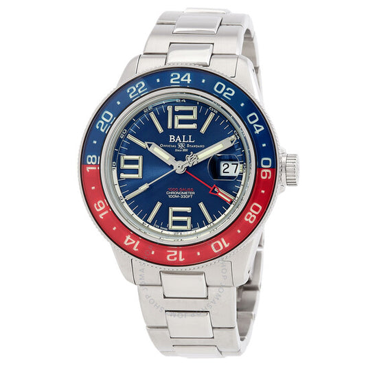 Ball, Limited Edition Engineer III Maverick Automatic Blue Dial Pepsi Bezel Men's Watch