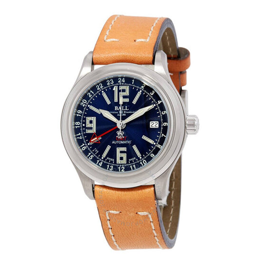 Ball, Trainmaster Automatic Blue Dial Men's Watch