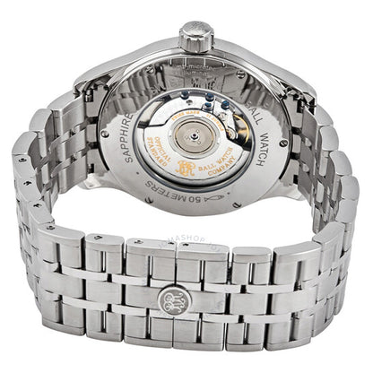 Ball, Trainmaster Automatic White Dial Men's Watch