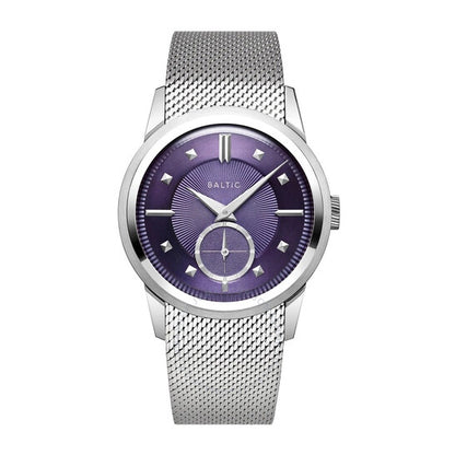 Baltic, Prismic Hand Wind Purple Dial Men's Watch