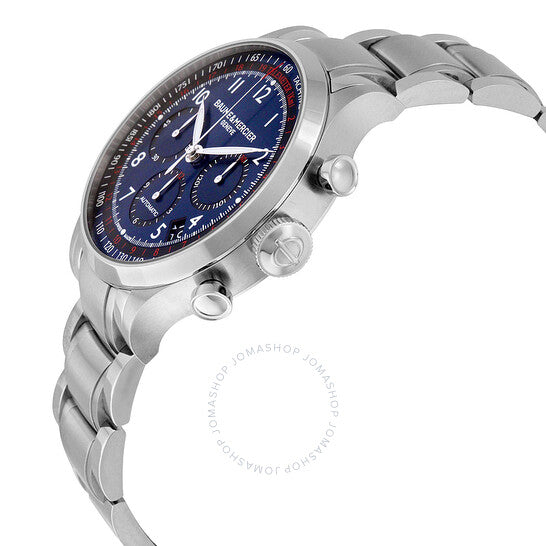 Baume Et Mercier, Baume and Mercier Blue Dial Chronograph Men's Watch