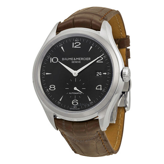 Baume Et Mercier, Baume and Mercier Clifton Automatic Black Dial Men's Watch 10053