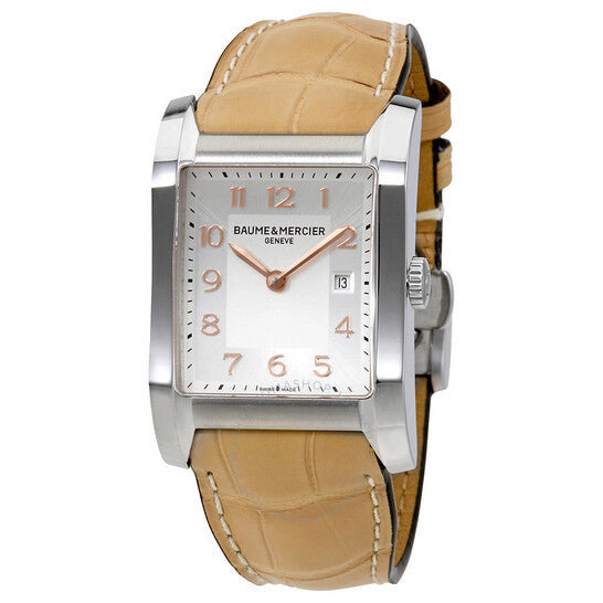 Baume Et Mercier, Baume and Mercier Hampton Silver Dial Ladies Watch