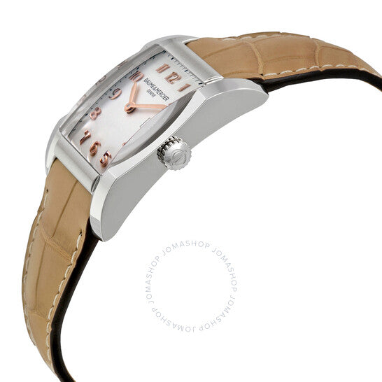 Baume Et Mercier, Baume and Mercier Hampton Silver Dial Ladies Watch