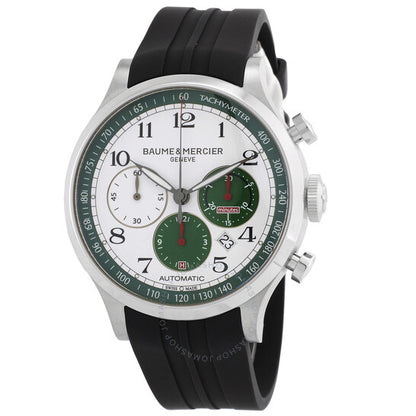 Baume Et Mercier, Capeland Chronograph Automatic White Dial Men's Watch