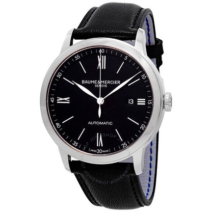 Baume Et Mercier, Classima Automatic Black Dial Men's Watch