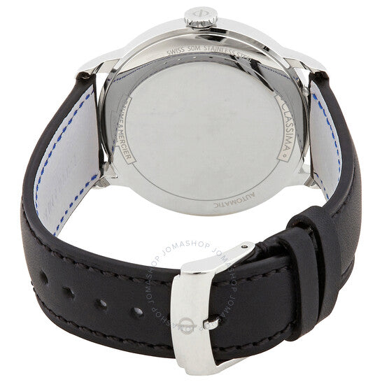 ساعة بوم إي ميرسييه كلاسيما أوتوماتيكية للرجال بمينا أسود