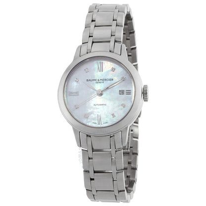 Baume Et Mercier, Classima Automatic Diamond Mother of Pearl Ladies Watch